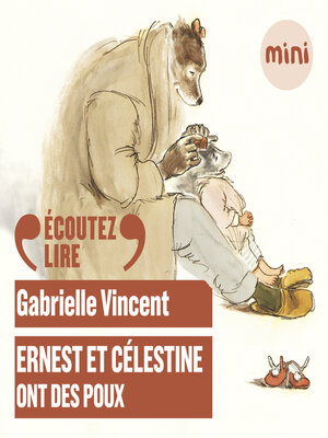 cover image of Ernest et Célestine ont des poux